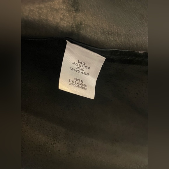 Nordstrom Leather Shacket size medium - Picture 4 of 5